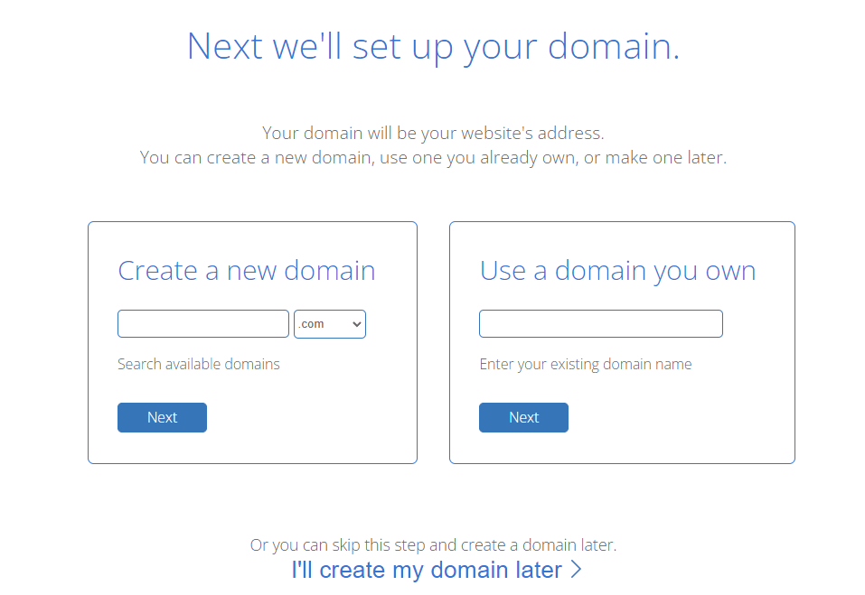 bluehost free domain
