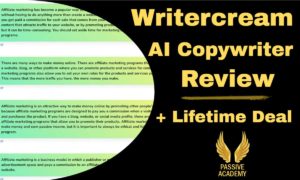 Writercream review